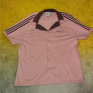 Adidas Men's Premium Knitted Button-up Tee Size: XL